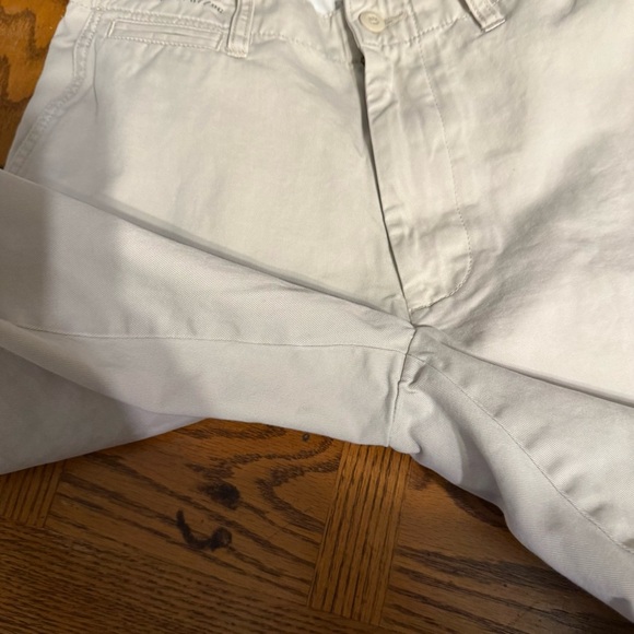 Ralph Lauren Polo Jeans Co RLG7 Chino Flat Front Pants in Tan Sz 32x30 Casual - Picture 6 of 15